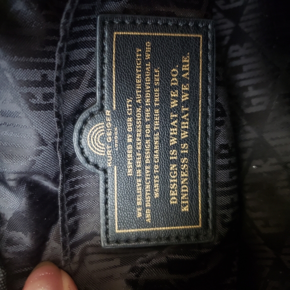 Kurt Geiger Black Rainbow Strap Crossbody Bag - Picture 3 of 10